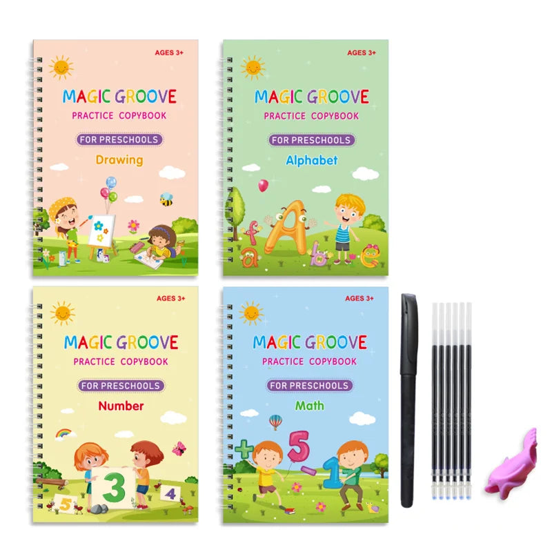 CopyGroove™ – Magic Handwriting Books